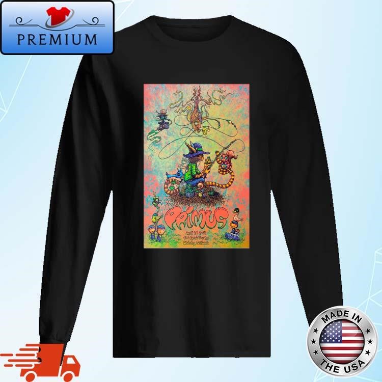 Official Primus April 21, 2024 Greek Theatre Berkeley, CA Tour Shirt