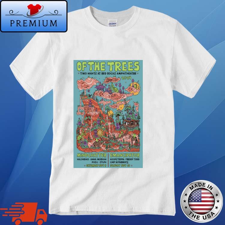 Official 2024 Of The Trees Event Red Rocks Shirt