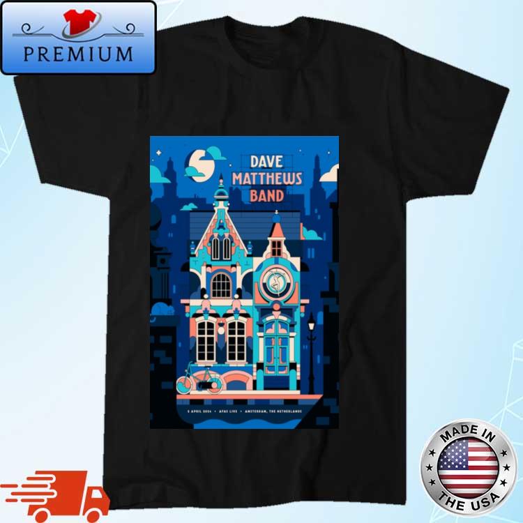 Official Dave Matthews Band April 2 2024 AFAS Live Amsterdam, NLD Shirt