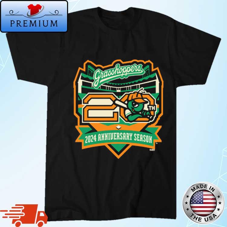 Official Grasshoppers 20th Anniversary Softstyle 2024 Shirt
