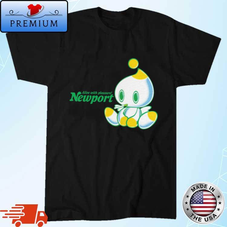 Official normal Chao Alive With Pleasure Newport Shirt
