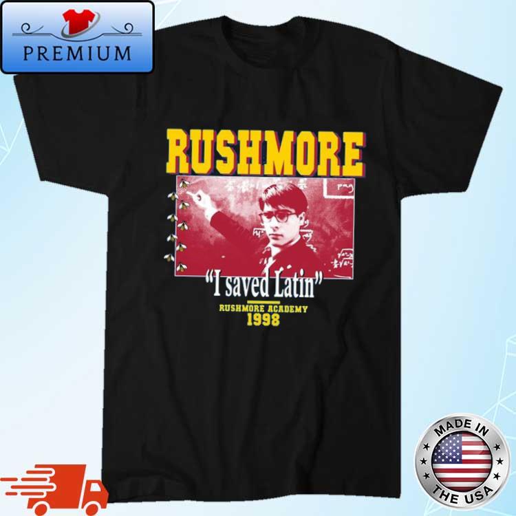 Official rushmore I Saved Latin Rushmore Academy 1998 Shirt