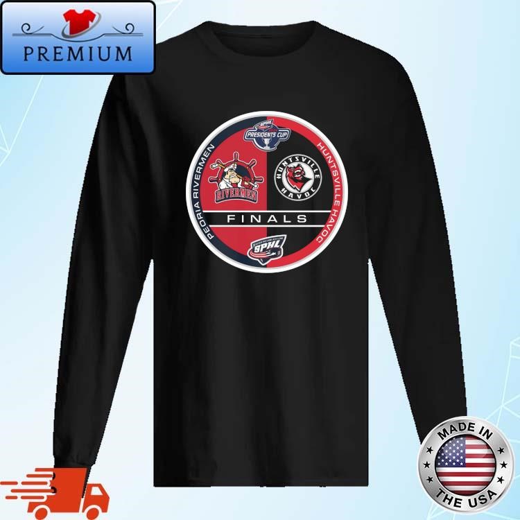 Official Sphl 2024 Presiden't Cup Finals Peoria Rivermen Vs. Huntsville Havoc Long Sleeve