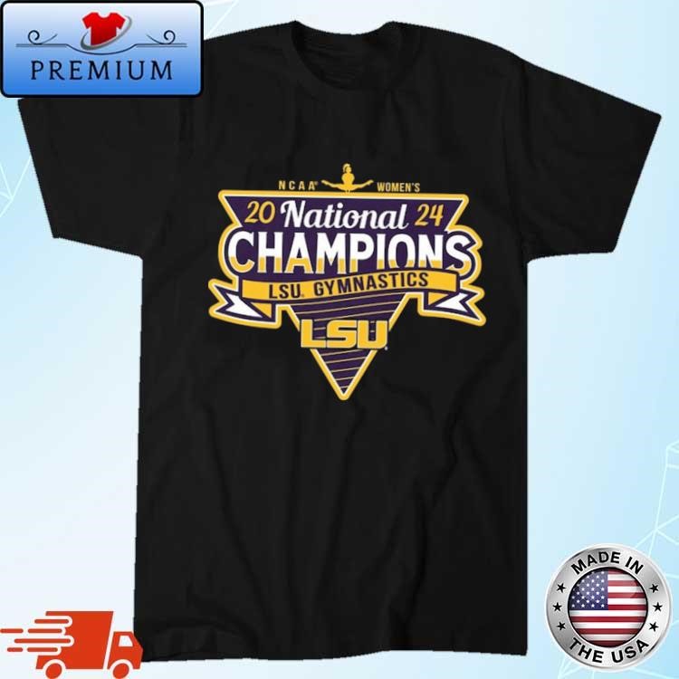 Official LSU Tigers 2024 NCAA Women's Gymnastics National Champions Shirt