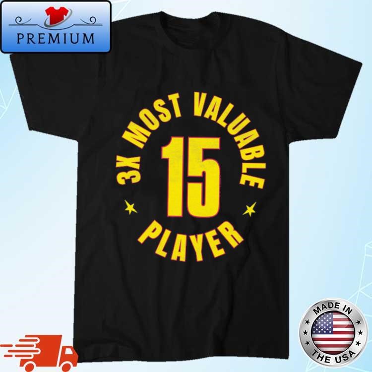 3x Most Valuable Player 15 T-shirt