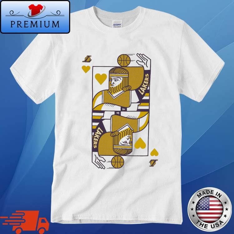Los Angeles Lakers Gamenight Chrome White Shirt