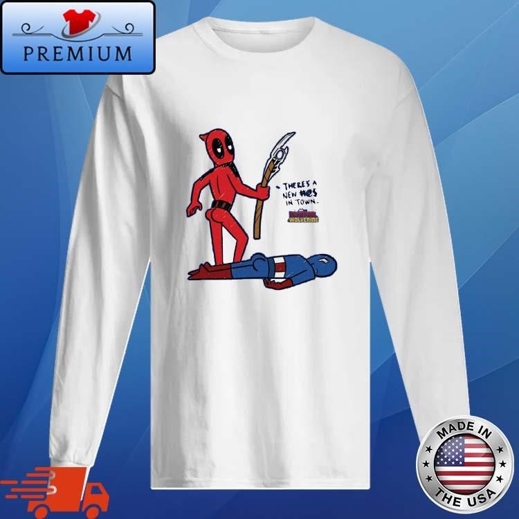 Marvel Deadpool & Wolverine New In Town Long Sleeve