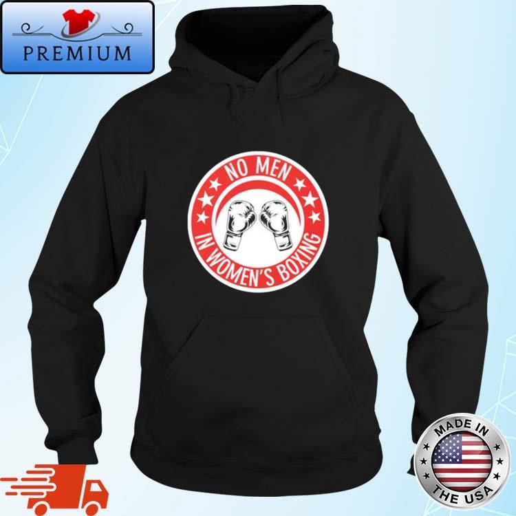 No Men In Women's Boxing Hoodie