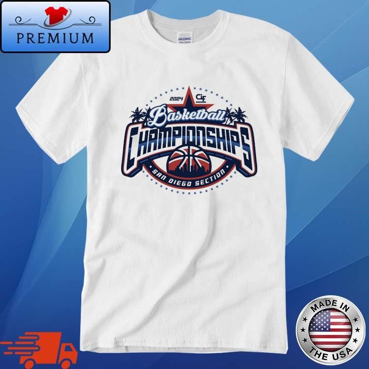 Official 2024 CIF-SDS Championship Basketball T-Shirt - NHLTEE