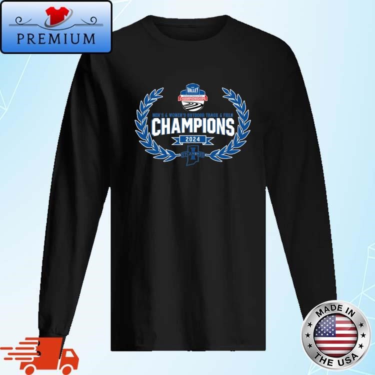 Official 2024 Mvc Men's And Women's Outdoor Track & Field Champions Long Sleeve