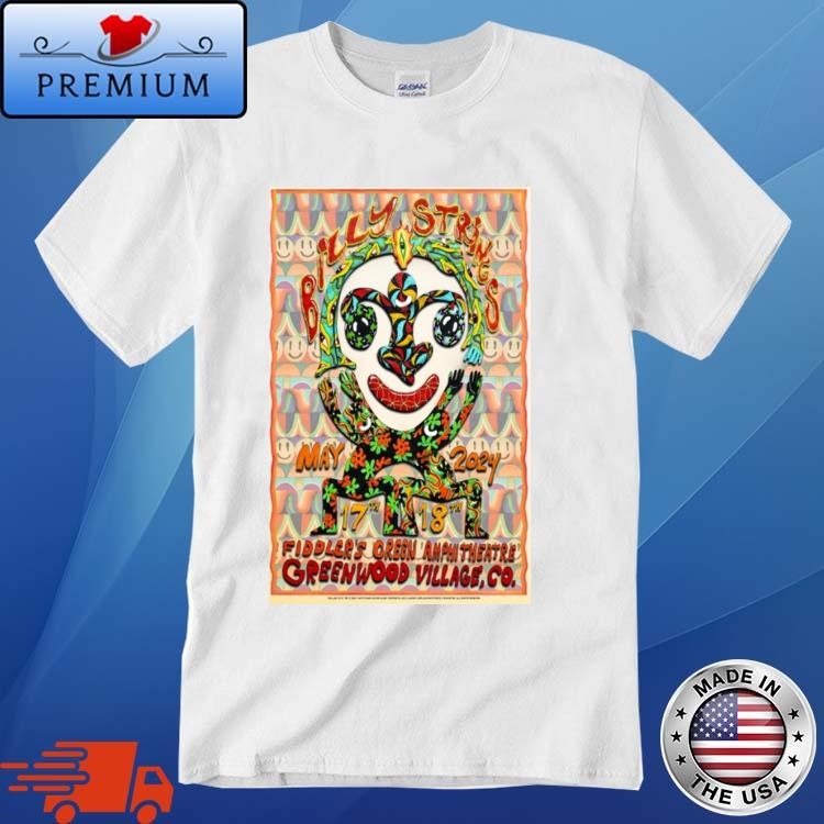Official Billy Strings Show At Fiddler's Green Amphitheatre CO 2024 T-Shirt