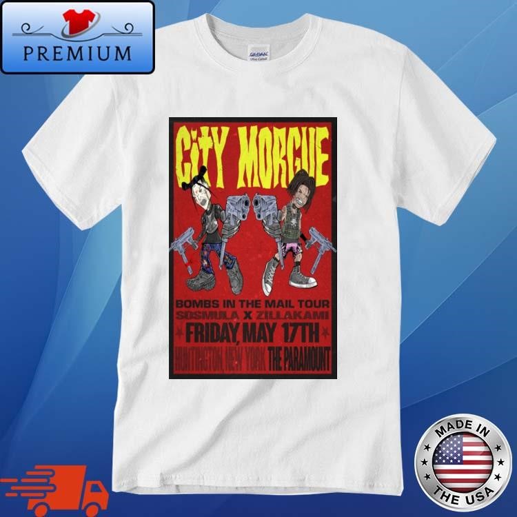 Official City Morgue The Paramount Huntington NY May 17th 2024 T-Shirt