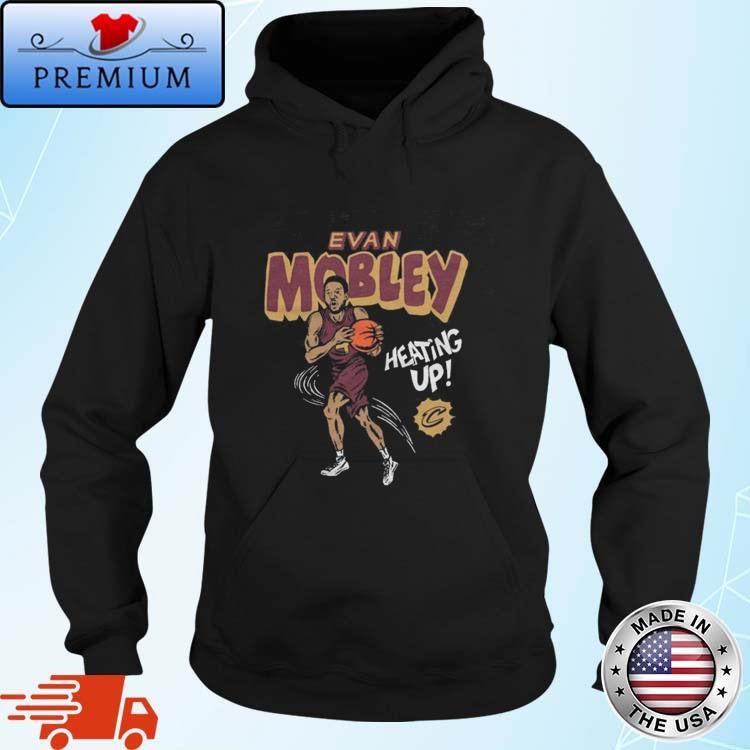 Official Cleveland Cavaliers Comic Evan Mobley Heating Up Hoodie