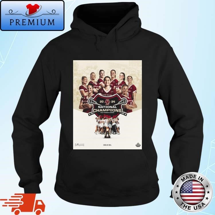 Official Congrats To Boston College Eagles Is The National Champions 2024 NCAA Women's Lacrosse Poster Hoodie