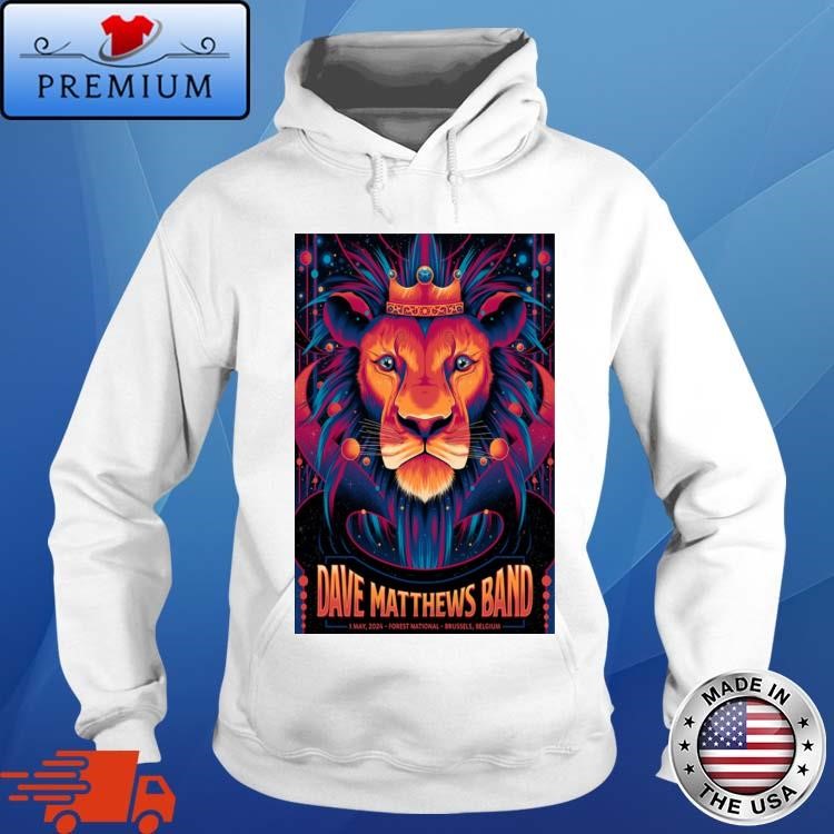 Official Dave Matthews Band May 1st 2024 Bruxelles Belgium Hoodie