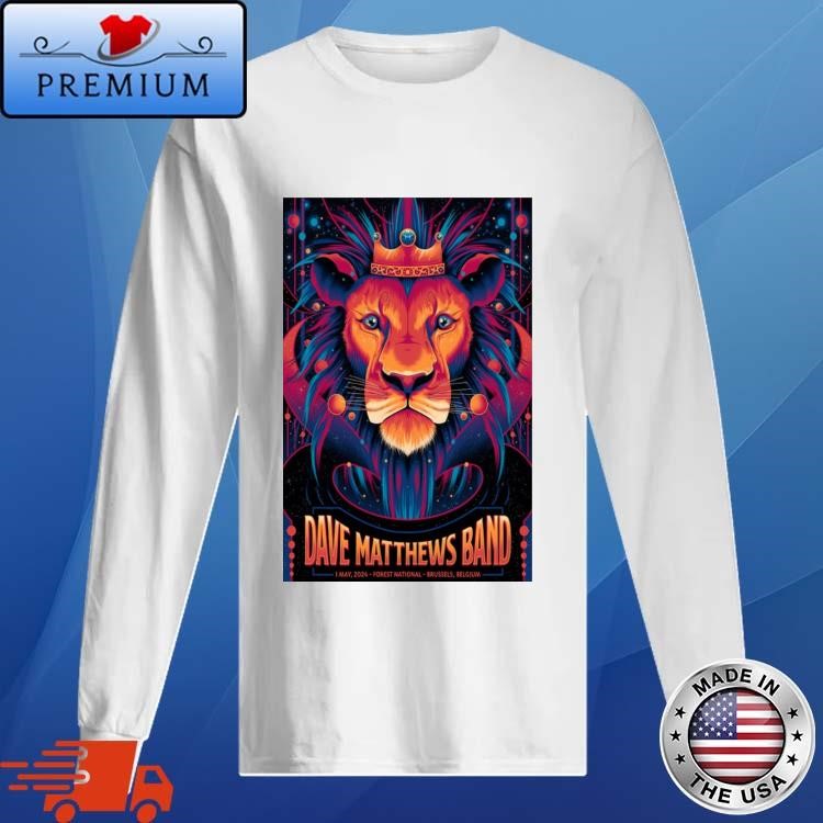 Official Dave Matthews Band May 1st 2024 Bruxelles Belgium Long Sleeve