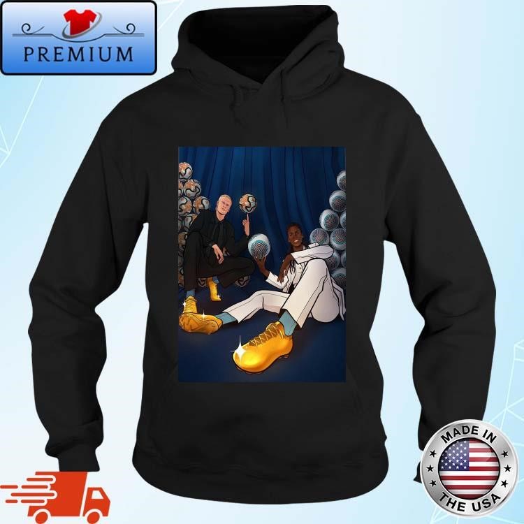 Official Erling Haaland And Bunny Shaw Are The 2023-2024 Premier League Golden Boot Winners Poster Hoodie