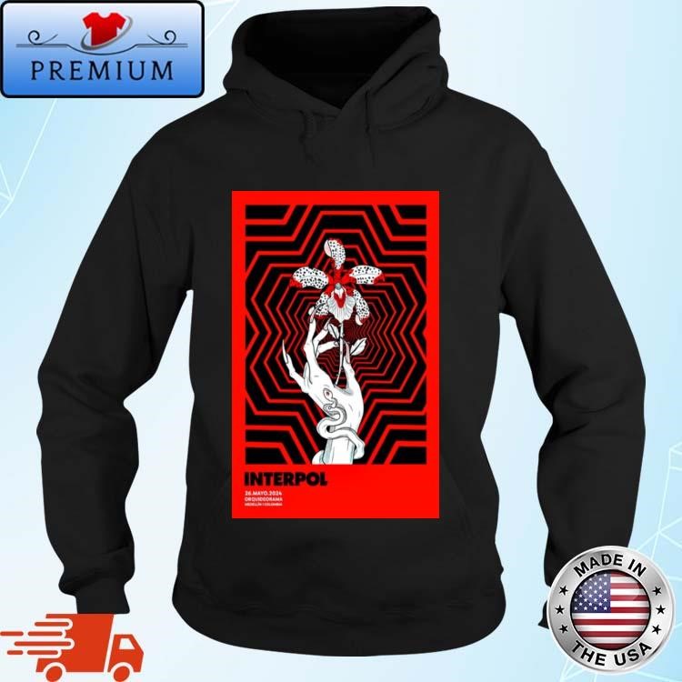 Official Interpol May 26th 2024 Medellín Colombia Poster Hoodie