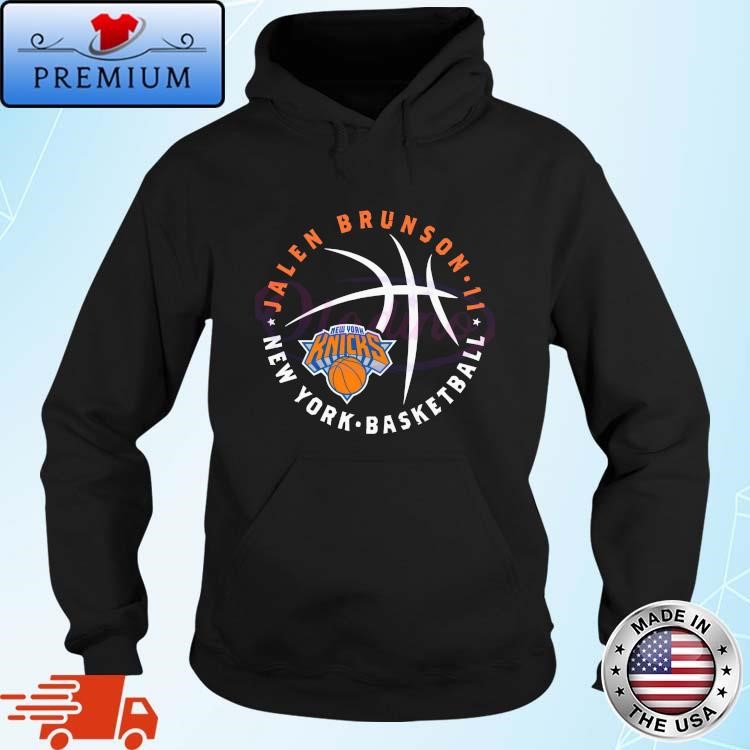 Official Jalen Brunson 11 New York Basketball Hoodie