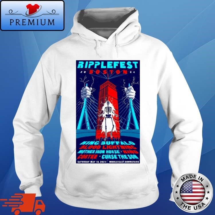 Official King Buffalo Show At Middle East Downstairs On May 18 2024 Hoodie