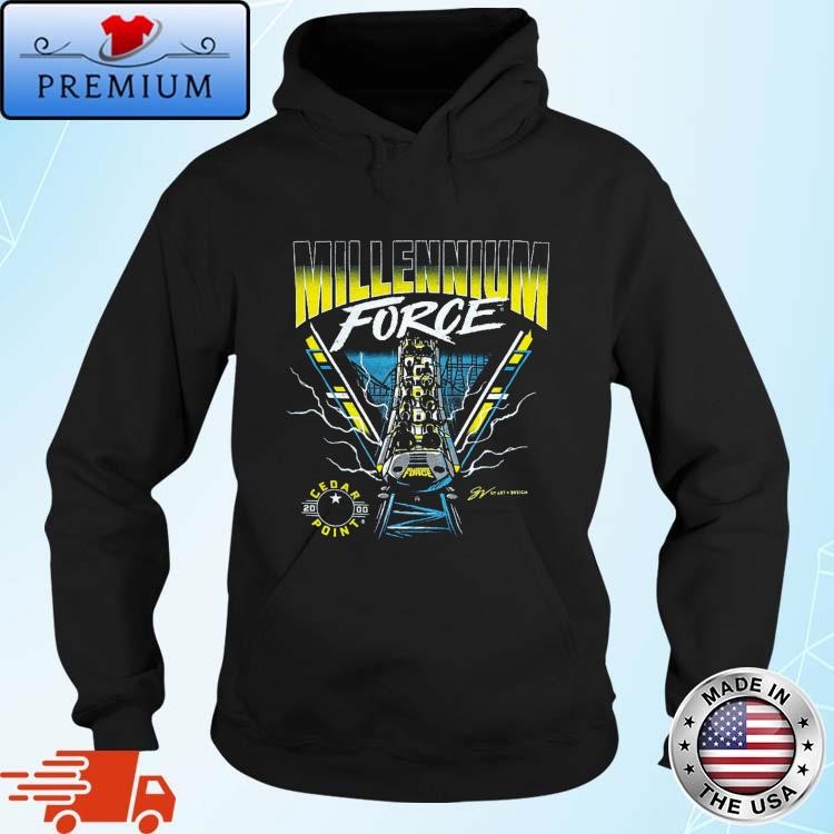 Official Millennium Force Triangle Hoodie