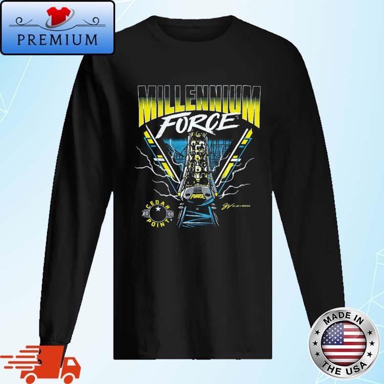 Official Millennium Force Triangle Long Sleeve