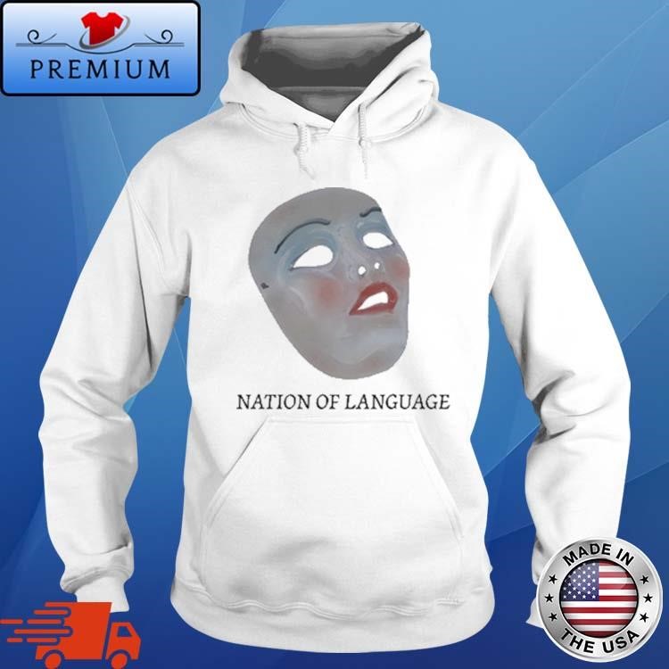 Official Nation Of Language Strange Disciple Mask Hoodie