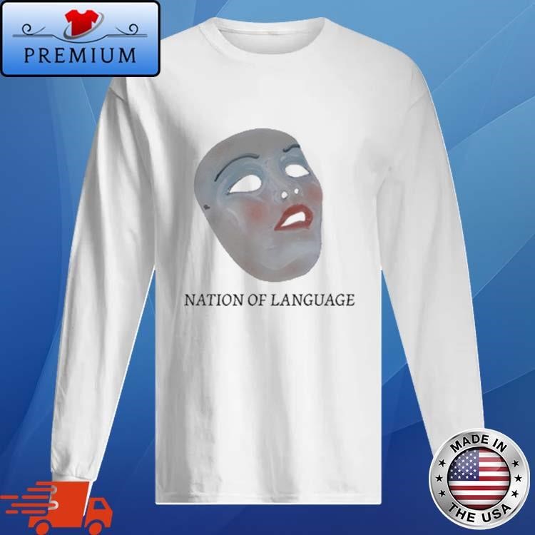 Official Nation Of Language Strange Disciple Mask Long Sleeve
