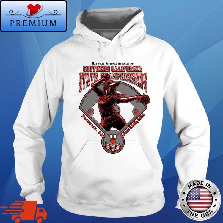 Official National Softball Association Southern California State Championship Palmdale CA June 22,23 2024 Hoodie
