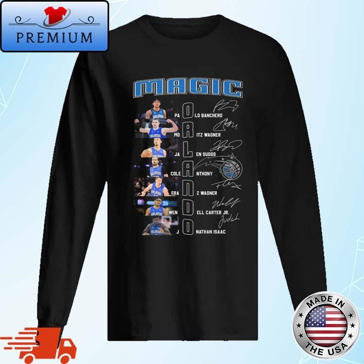 Official Orlando Magic Basketball The All-Star Squad Signatures Long Sleeve