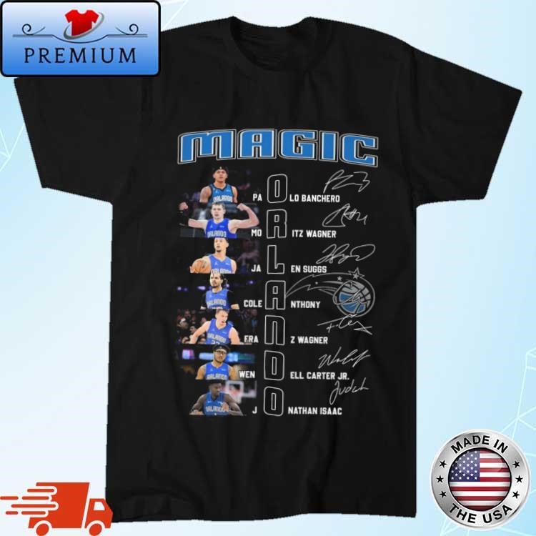 Official Orlando Magic Basketball The All-Star Squad Signatures Shirt
