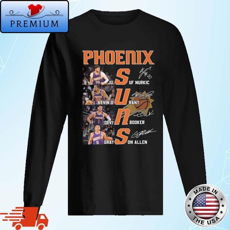 Official Phoenix Suns Basketball The All-Star Squad Signatures Long Sleeve