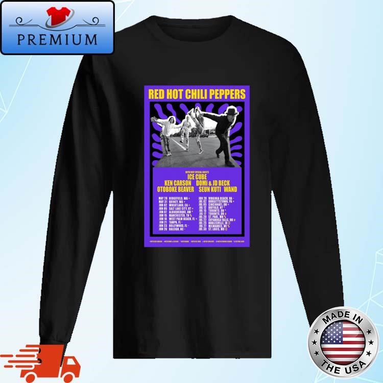 Official Red Hot Chili Peppers Summer Tour 2024 Long Sleeve
