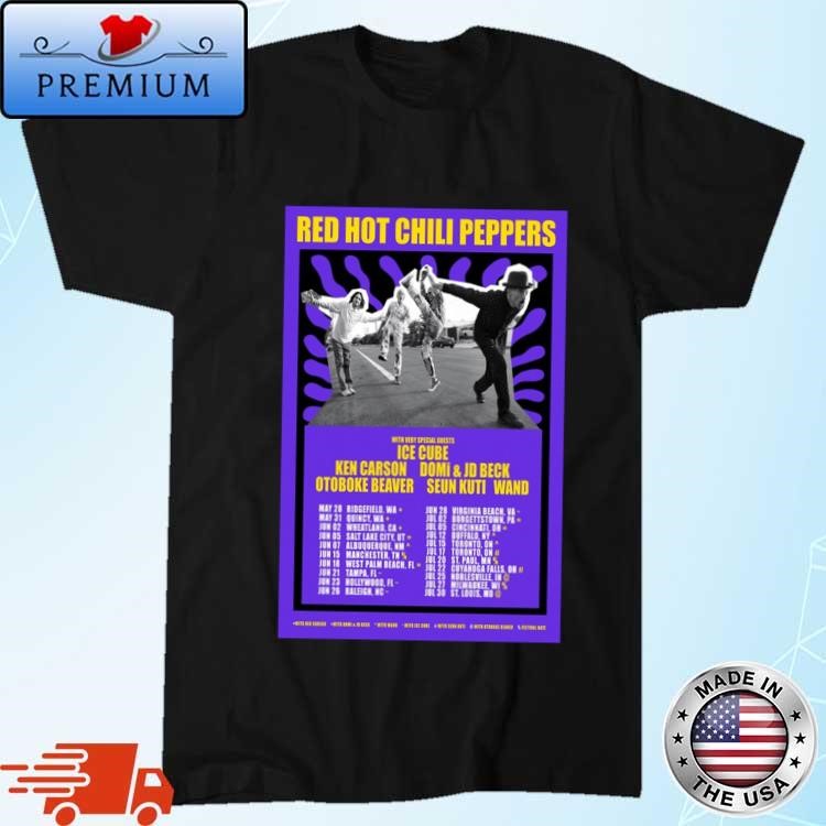 Official Red Hot Chili Peppers Summer Tour 2024 Shirt
