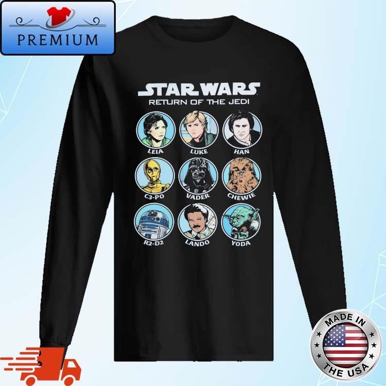 Official Star Wars Return Of The Jedi Long Sleeve