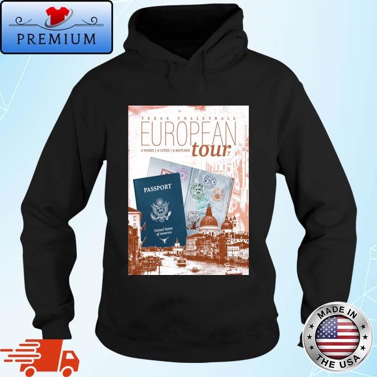 Official Texas Volleyball European Tour First Stop In Istanbul Turkey 2024 Hoodie