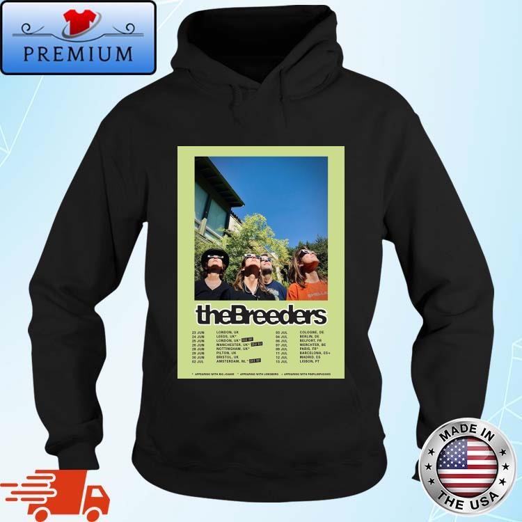 Official The Breeders European Tour 2024 Hoodie