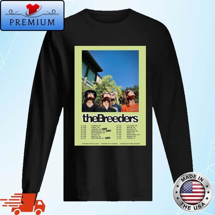 Official The Breeders European Tour 2024 Long Sleeve