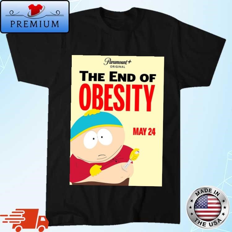 Official The End Of Obesity Premieres May 24 2024 On Paramount T-Shirt