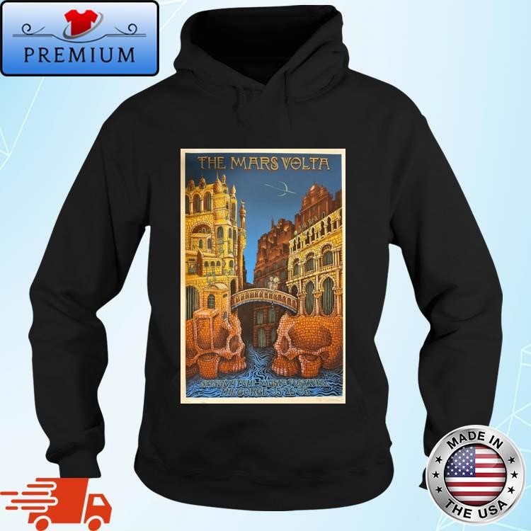 Official The Mars Volta George Poster The Gorge Amphitheatre May 26, 2008 Hoodie