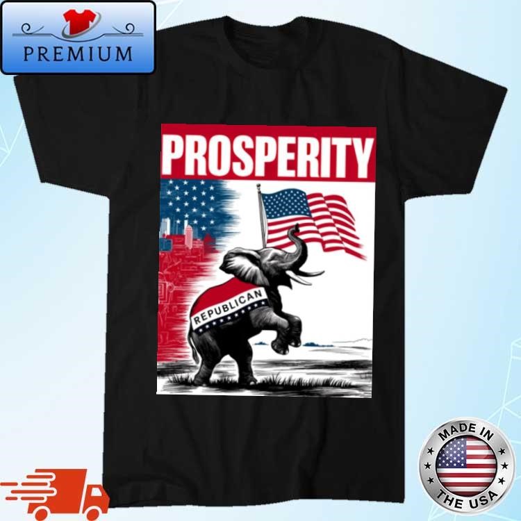 Official Trump Criticizes Allies Prosperity Republican 2024 T-Shirt