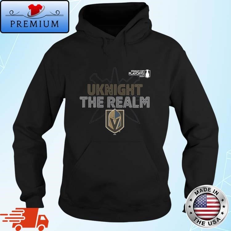 Official Vegas Golden Knights The Realm 2024 Stanley Cup Playoffs Slogan Hoodie