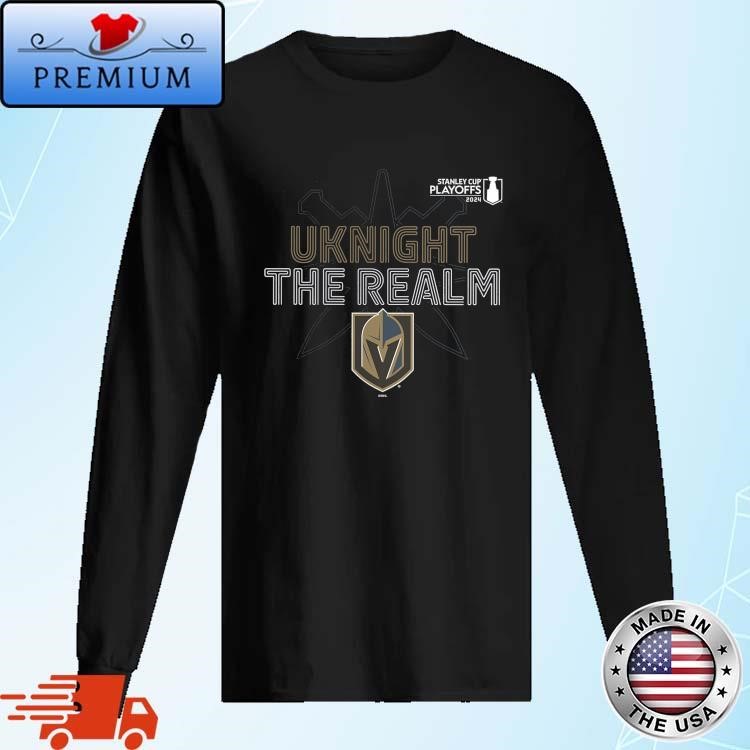 Official Vegas Golden Knights The Realm 2024 Stanley Cup Playoffs Slogan Long Sleeve