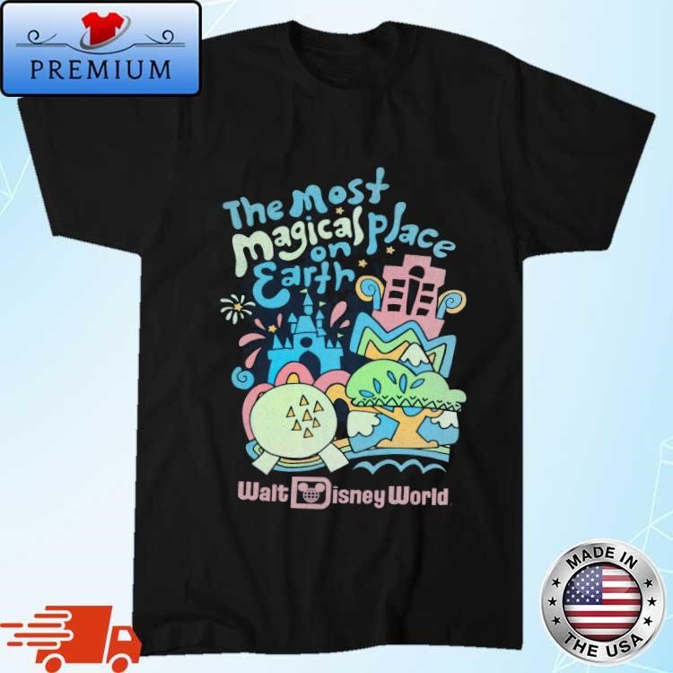 Official Walt Disney World The Most Magical Place On Earth Shirt