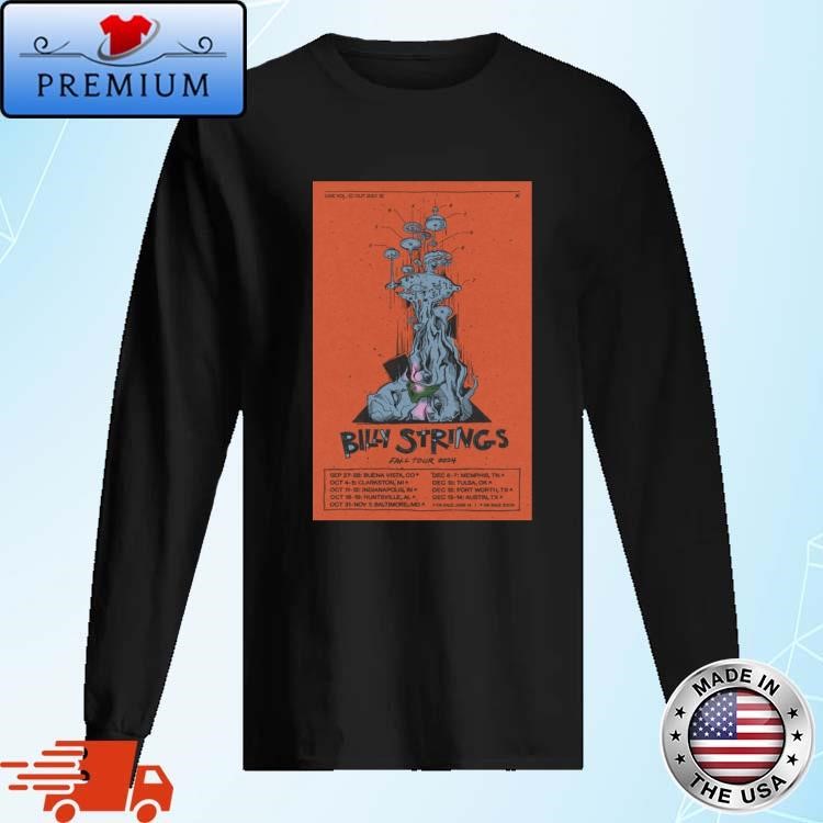 Original Billy Strings Fall Tour 2024 Long Sleeve