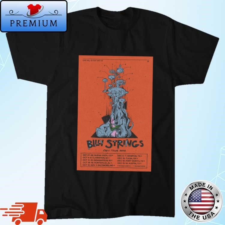 Original Billy Strings Fall Tour 2024 T-shirt