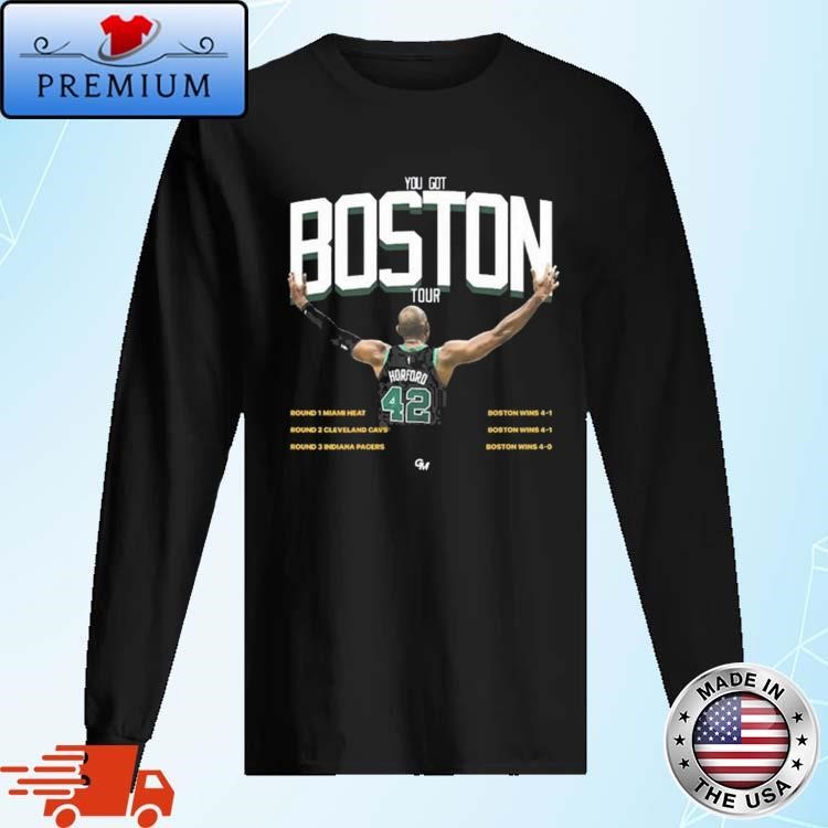 Original Celtics ECF Champs You Got Boston Tour 2024 Long Sleeve