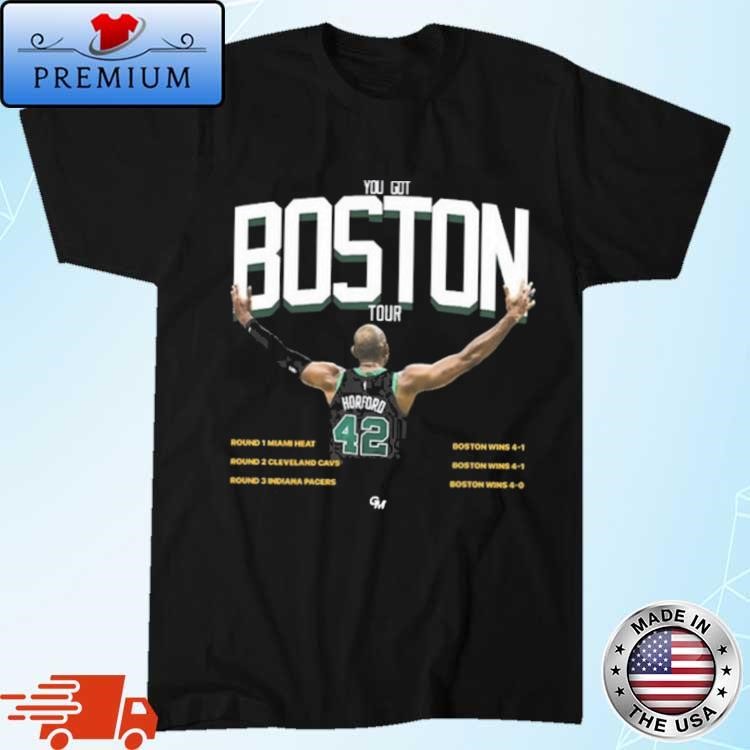 Original Celtics ECF Champs You Got Boston Tour 2024 T-shirt