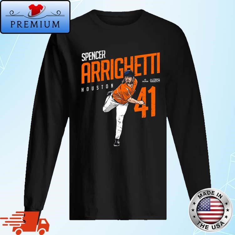 Spencer Arrighetti #41 MLBPA Player Long Sleeve