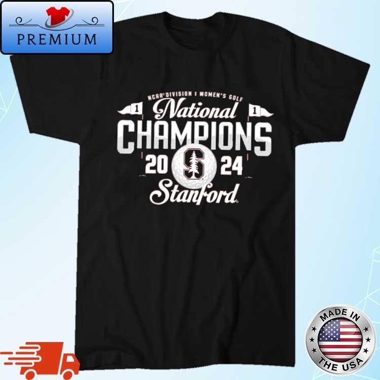 Stanford Cardinal 2024 NCAA Women's Golf National Champions Art T-Shirt